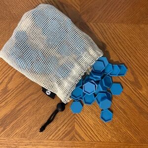 Glacial Blue Letterfolk Tiles for Tile Mat (75)